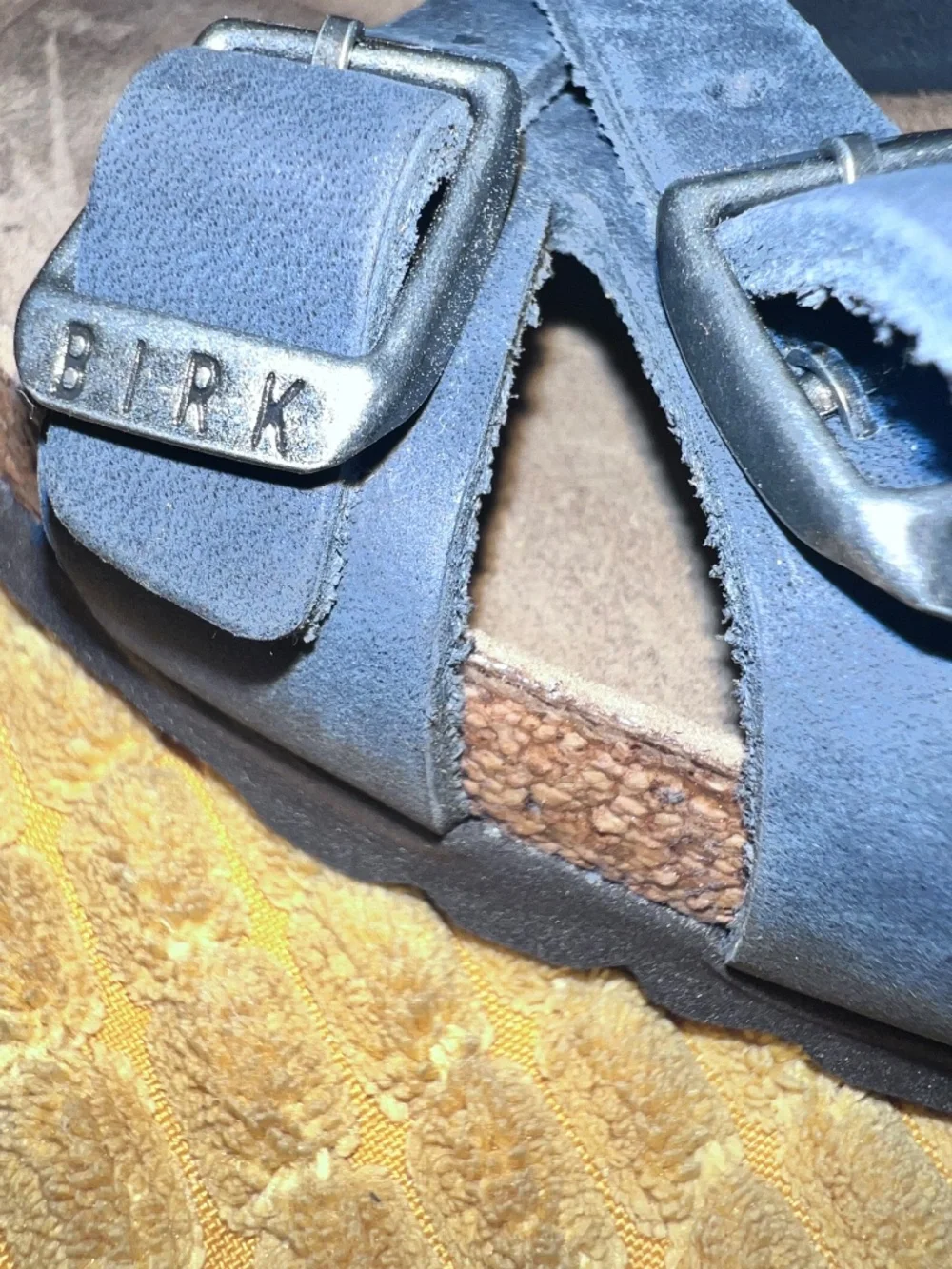 Birkenstock Franca Black Oiled Leather Strappy Sandals Size 39 NWOT